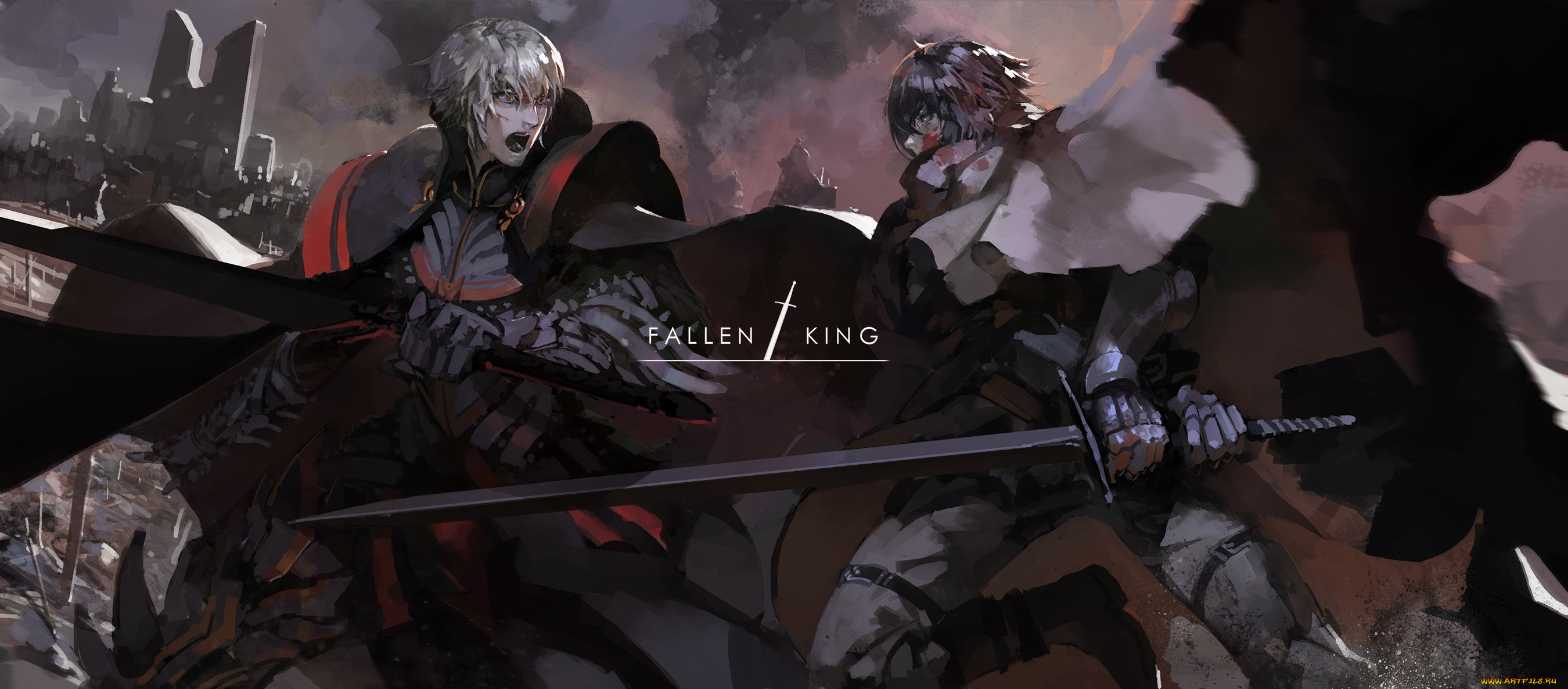 , pixiv fantasia, blueman, , , , , , 